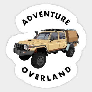 Adventure Overland Land Cruiser Sticker